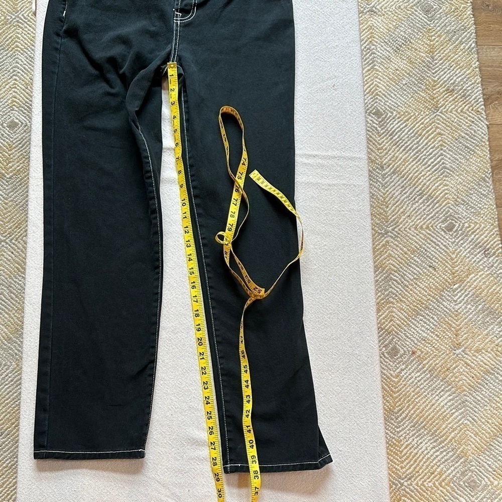 PacSun Black ultra high rise “dad Jean” SZ 26 - Picture 8 of 9